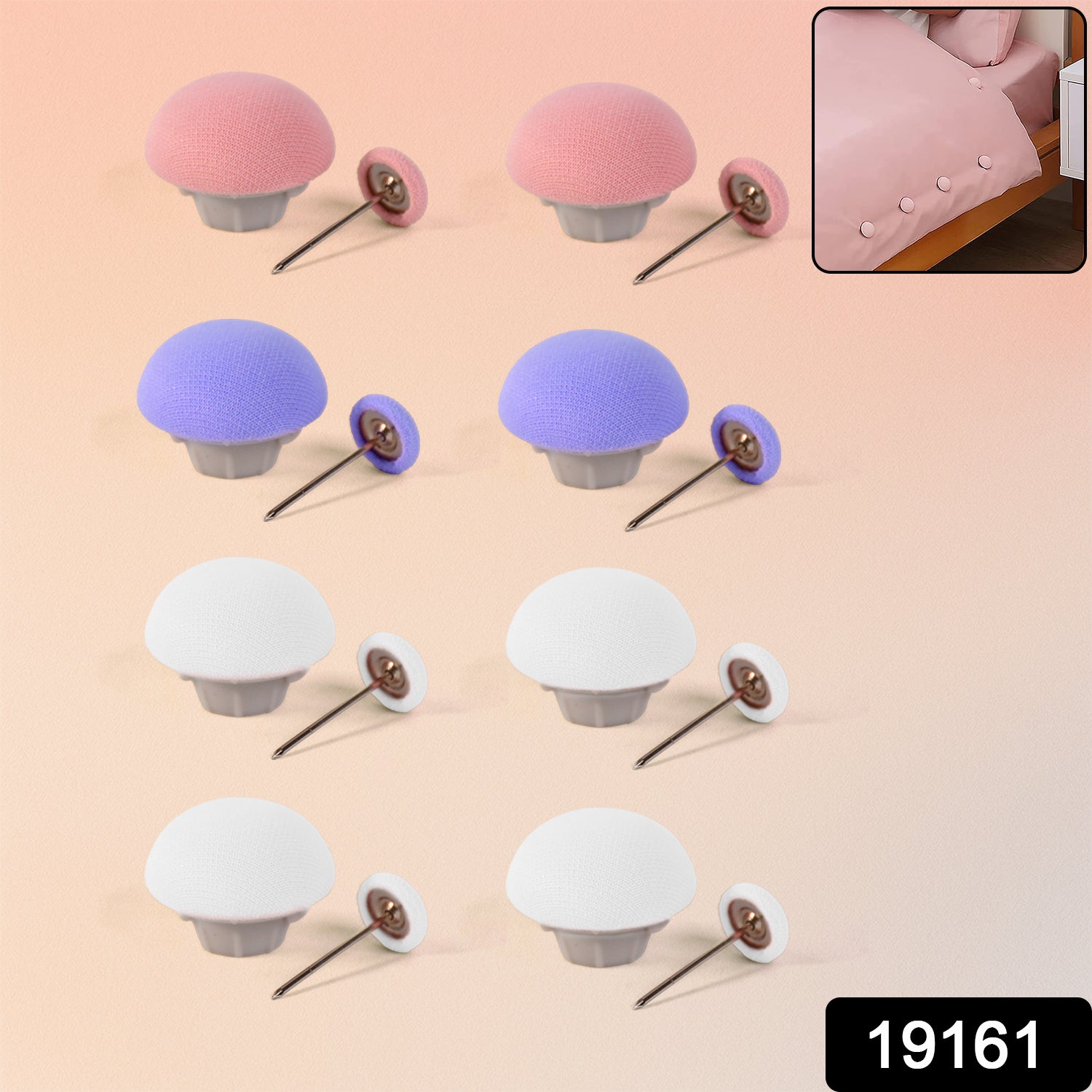 Decorative Headboard Sofa Pins (8 Pcs Set) Decorative Headboard Sofa Pins (8 Pcs Set)
